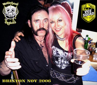Vice Squad BEKI with LEMMY 2007